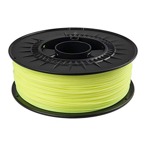 super-filament PLA Filament PRO 1.75 mm 1kg für 3D Drucker ähnl. RAL Farben (Leuchtgelb) von super-filament