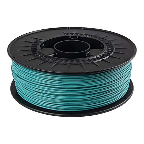 super-filament PLA Filament PRO 1.75 mm 1kg für 3D Drucker ähnl. RAL Farben (Türkisblau RAL 5018) von super-filament