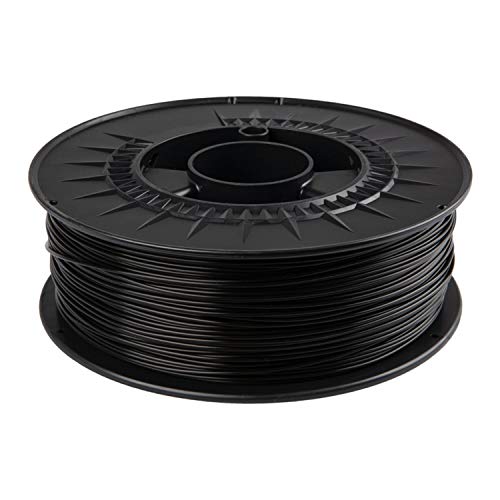 SUPER-FILAMENT PLA Filament PRO 1.75 mm 1kg für 3D Drucker ähnl. RAL Farben (Verkehrsschwarz RAL 9017) passend für die AMS von Bambu Lab von super-filament