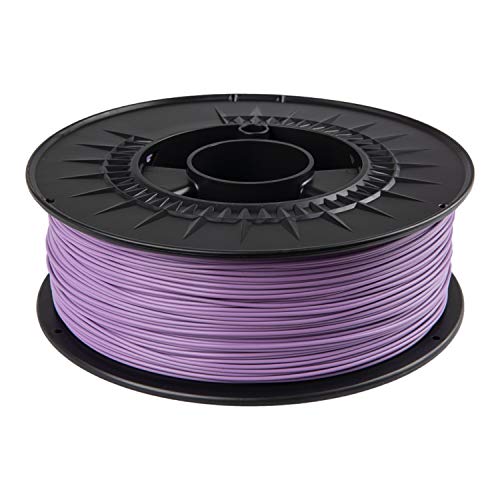 super-filament PLA Filament PRO 2.85 mm 1kg für 3D Drucker ähnl. RAL Farben (Blaulila RAL 4005) von super-filament
