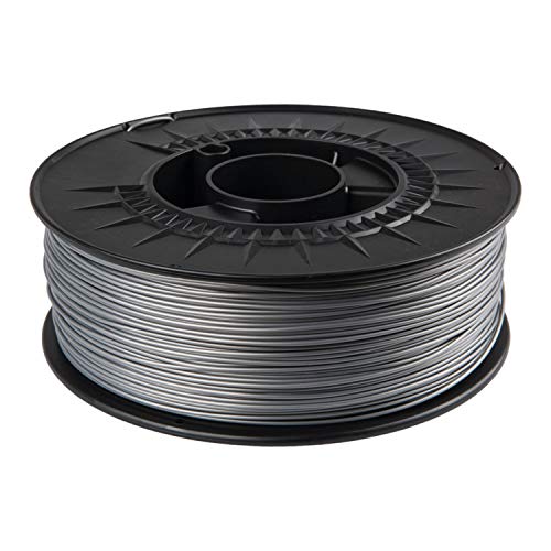 super-filament PLA Filament PRO 2.85 mm 1kg für 3D Drucker ähnl. RAL Farben (Graualuminium RAL 9007) von super-filament