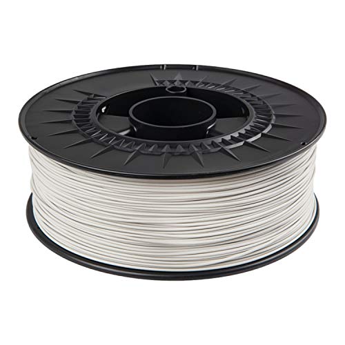 super-filament PLA Filament PRO 2.85 mm 1kg für 3D Drucker ähnl. RAL Farben (Lichtgrau RAL 7035) von super-filament