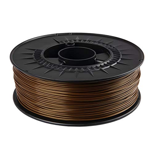 super-filament PLA Filament PRO 2.85 mm 2kg für 3D Drucker ähnl. RAL Farben (Perlbronze) von super-filament