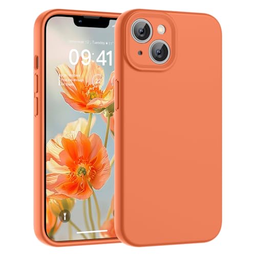 SUPFINE Entworfen für iPhone 14, Premium-Flüssigsilikon mit weichem, kratzfestem Mikrofaserfutter, verbesserter Kameraschutz, schlanke, stoßfeste Schutzhülle für Männer, Frauen, Mädchen, Mandarine SUPFINE Entworfen für iPhone 14, Premium-Flüssigsilikon mit weichem, kratzfestem Mikrofaserfutter, verbesserter Kameraschutz, schlanke, stoßfeste Schutzhülle für Männer, Frauen, Mädchen, Mandarine von supfine