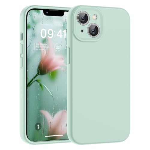 SUPFINE Entworfen für iPhone 15, Premium-Flüssigsilikon mit weichem, kratzfestem Mikrofaserfutter, verbesserter Kameraschutz, schlanke, stoßfeste Schutzhülle für Männer, Frauen, Mädchen, Aquamarin SUPFINE Entworfen für iPhone 15, Premium-Flüssigsilikon mit weichem, kratzfestem Mikrofaserfutter, verbesserter Kameraschutz, schlanke, stoßfeste Schutzhülle für Männer, Frauen, Mädchen, Aquamarin von supfine