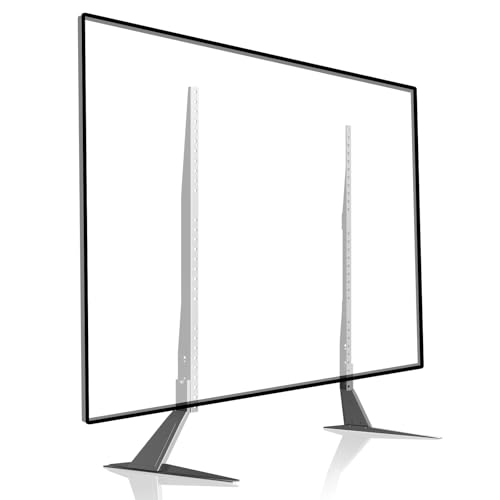 Suptek Universal TV Standfuss,TV Standfüße Füße für 27-85 Zoll Flach Curved TV Ständer TV Füße Beine, Höhenverstellbar Fernseher Fuß, bis zu 50KG, Max.VESA 1000x800mm ML2785 von suptek