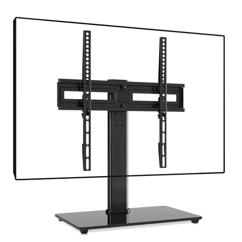 suptek TV Ständer Schwenkbar for 26-55 inch LED OLED Flat Curved Screens bis zu 50 KG, TV Stand höhenvertsellbar, TV Standfuss, Max VESA 400x400mm, TS202 von suptek