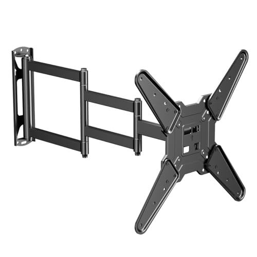 suptek TV Wandhalterung, TV Halterung Schwenkbare Neigbare für 23-60 Zoll Flach&Curved Fernseher bis zu 45Kg, 748 mm Lange Ausziehbare Wandhalterung Fernseher max.VESA 400x400mm A1M suptek TV Wandhalterung, TV Halterung Schwenkbare Neigbare für 23-60 Zoll Flach&Curved Fernseher bis zu 45Kg, 748 mm Lange Ausziehbare Wandhalterung Fernseher max.VESA 400x400mm A1M von suptek