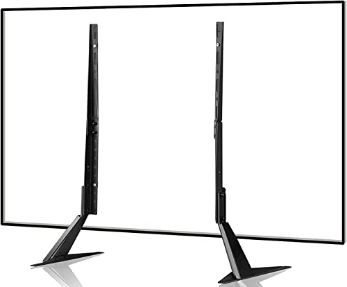 suptek Universal TV Standfüße TV Beine Höhenverstellbarer TV Ständer für 22-65 Zoll TV LCD LED Flach&Curved, Standfuß Fernseher TV Füße VESA 75X75mm bis 800x400mm bis zu 50kg ML1760 von suptek