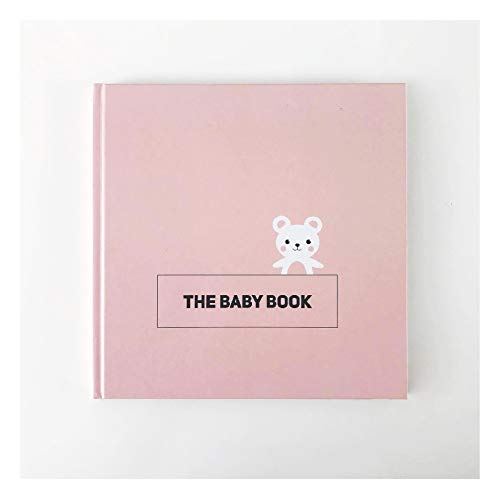 svartstæt The Baby Book - Babyalbum in rosa von svartstæt