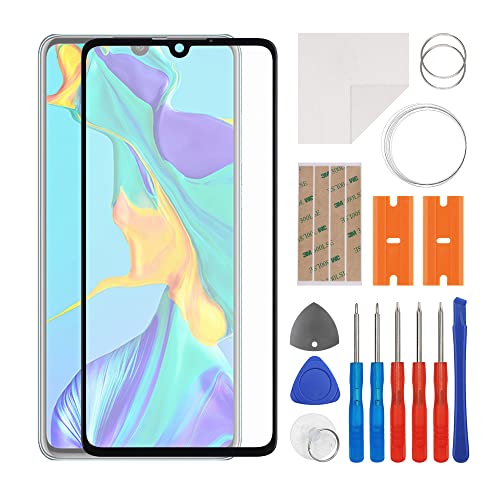 swark Display Glas Frontglas Reparatur Set kompatibel mit Huawei P30 inkl. Werkzeugsatz von swark