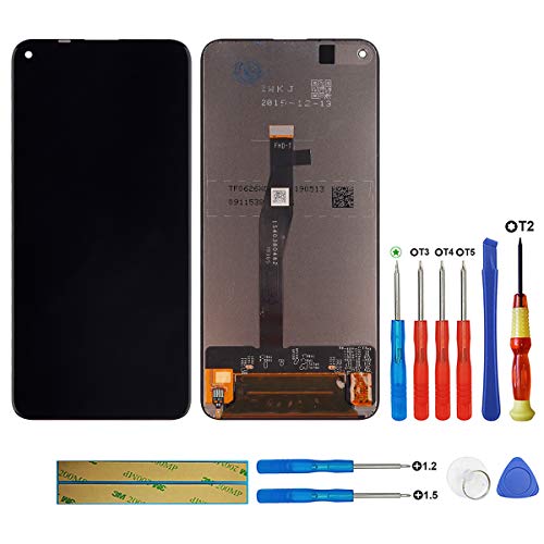 SWARK LCD Display Kompatibel mit Huawei nova 5T & Honor 20 & Honor 20 Pro & Honor 20S（Schwarz ohne Rahmen LCD Display Touchscreen Bildschirm Digitizer Assembly Glas + Tools von swark