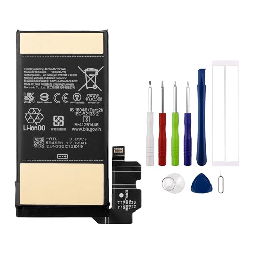 Swark 4485mAh GS35E Ersatz Akku Kompatibel mit Google Pixel 8 GKWS6, G9BQD with Werkzeugsatz Swark 4485mAh GS35E Ersatz Akku Kompatibel mit Google Pixel 8 GKWS6, G9BQD with Werkzeugsatz von swark