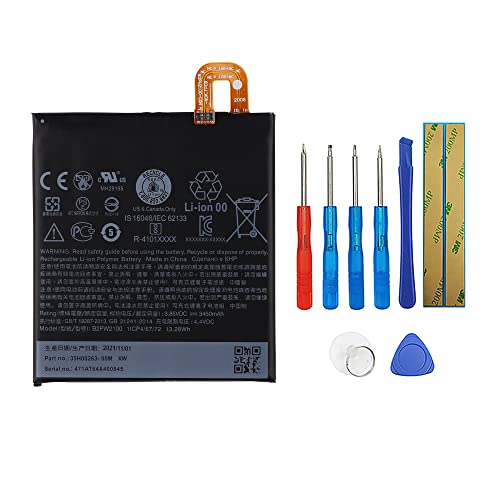 Swark Akku B2PW2100 B2PW2100 Google Pixel XL, Nexus M1, M1 Global TD-LTE, G-2PW2100, G-2PW2100-021-B, G-2PW2200 + Tools von swark