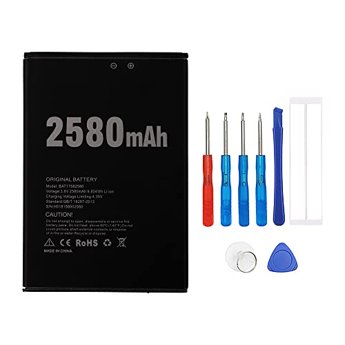Swark Akku BAT17582580 Kompatibel mit DOOGEE X20 Smart Phone with Tools Swark Akku BAT17582580 Kompatibel mit DOOGEE X20 Smart Phone with Tools von swark