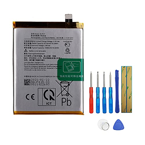 Swark Akku BLP815 Kompatibel mit OnePlus Nord N10 5G BE2025 with Tools Swark Akku BLP815 Kompatibel mit OnePlus Nord N10 5G BE2025 with Tools von swark