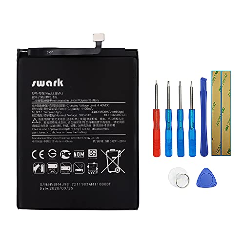 Swark Akku BM4J Kompatibel mit Redmi Note 8 Pro Replacement Battery with Tools von swark