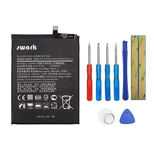 Swark ErsatzAkku Scud-WT-N6 3900mAh Kompatibel mit Samsung Galaxy A10s / A20s / Honor Holly 2 Plus with Tools von swark