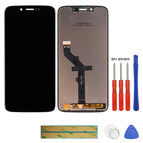 swark LCD Display Kompatibel mit Motorola Moto G7 Play XT1952-4/5 (Schwarz ohne Rahmen) Touchscreen Bildschirm Digitizer Assembly Glas + Tools von swark