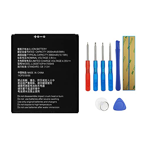 Swark Li3826T43P4h705949 Akku Kompatibel mit ZTE Blade A5 2019 Smart Mobile Phone with Tools Swark Li3826T43P4h705949 Akku Kompatibel mit ZTE Blade A5 2019 Smart Mobile Phone with Tools von swark