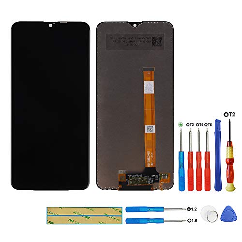 swark 6.5" LCD Display Kompatibel mit Oppo A9 2020 &Oppo A11x & Oppo A5 2020 (Schwarz Ohne Rahmen) LCD Display Touchscreen Digitizer Assembly Glas + Tools von swark