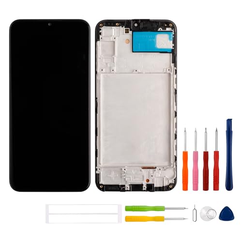 swark 6.5" OLED Display Kompatibel mit Galaxy M34 5G SM-M346B, SM-M346B/DS (Schwarz mit Rahmen) LCD Display Touchscreen Replacement + Werkzeugsatz von swark
