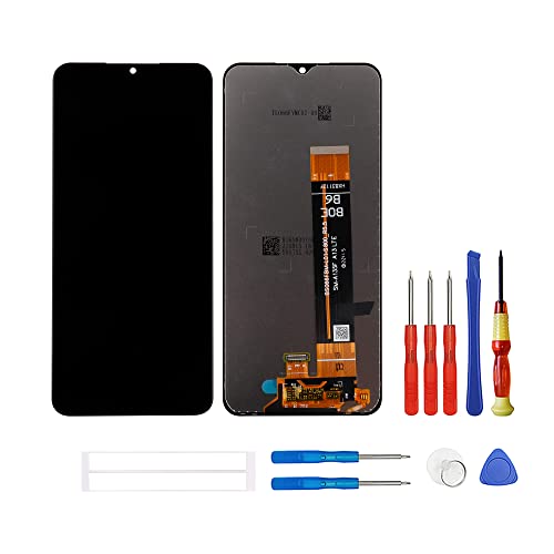 swark 6.6" LCD Display Kompatibel mit Samsung Galaxy A13 4G SM-A135 & M13 SM-M135 (Schwarz Ohne Rahmen) Touchscreen Digitizer Assembly Glas + Tools von swark