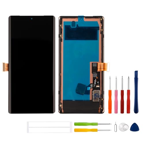swark 6.7 Zoll OLED Display Kompatibel mit Google Pixel 6 Pro (Schwarz Ohne Rahmen) LCD Display Touchscreen Replacement + Werkzeugsatz von swark
