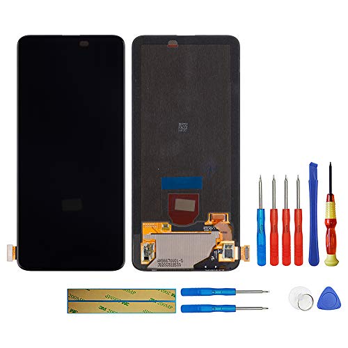 swark 6.67" AM-OLED Display Kompatibel mit Xiaomi Poco F2 Pro M2004J11G/ Redmi K30 Pro (Schwarz Ohne Rahmen) LCD Display Touchscreen Digitizer Assembly Glas + Tools von swark