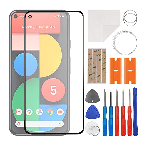 swark Display Glas Frontglas Reparatur Set kompatibel mit Google Pixel 5 inkl. Werkzeugsatz von swark