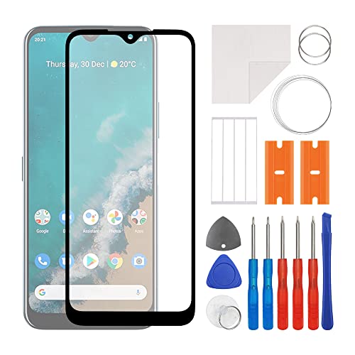 swark Display Glas Frontglas Reparatur Set kompatibel mit Nokia G50 (No LCD Screen) inkl. Werkzeugsatz von swark