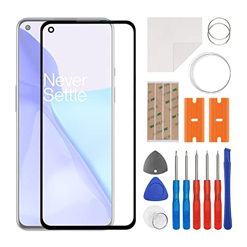 swark Display Glas Frontglas Reparatur Set kompatibel mit OnePlus 9 LE2113, LE2111, LE2110, LE2117, LE2115 inkl. Werkzeugsatz von swark