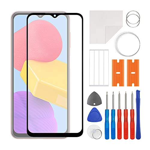 swark Display Glas Frontglas Reparatur Set kompatibel mit Galaxy M13 4G SM-M135(No LCD Screen) inkl. Werkzeugsatz von swark