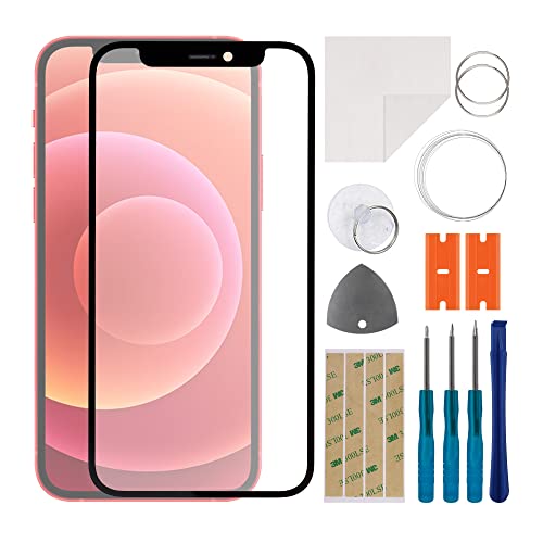 swark Display Glas Frontglas Reparatur Set kompatibel mit iPhone 12 Mini inkl. Werkzeugsatz von swark
