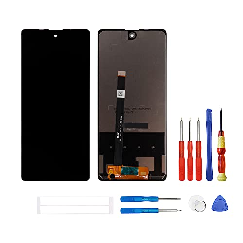 SWARK Neue LCD-Touchscreen-Digitizer-Baugruppe für Blackview A100 Touchscreen Digitizer Assembly Glas mit aktualisiertem Reparaturwerkzeugsatz-Schwarz von swark