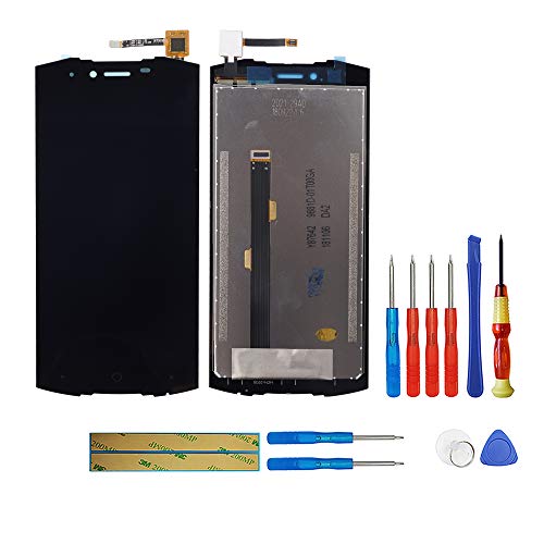 swark LCD Display Kompatibel mit Doogee S55 / S55 Lite (Schwarz ohne Rahmen) LCD Display Touchscreen + Tools von swark