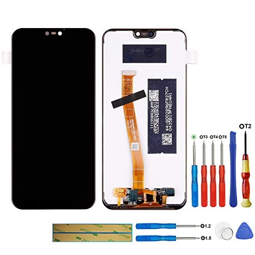 swark LCD Display Kompatibel mit Huawei P20 Lite & Huawei Nova 3e (Schwarz Ohne Rahmen) Touch Screen Replacement + Tools von swark
