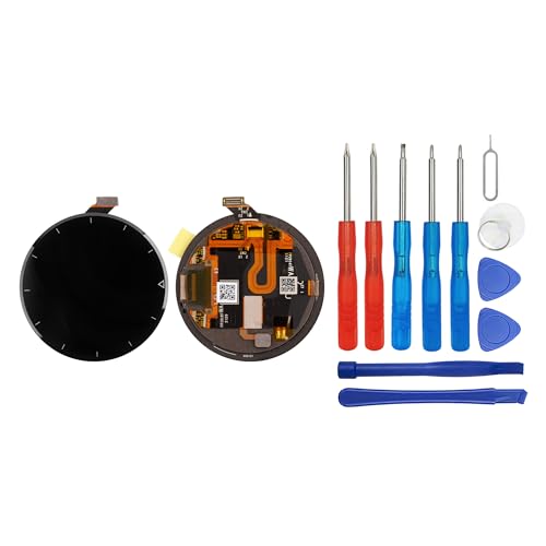 swark LCD Display Kompatibel mit Huawei Watch GT 3 Pro 46mm ODN-B19, FRG-B19 LCD Screen and Digitizer Assembly +Werkzeugsatz,Schwarz swark LCD Display Kompatibel mit Huawei Watch GT 3 Pro 46mm ODN-B19, FRG-B19 LCD Screen and Digitizer Assembly +Werkzeugsatz,Schwarz von swark