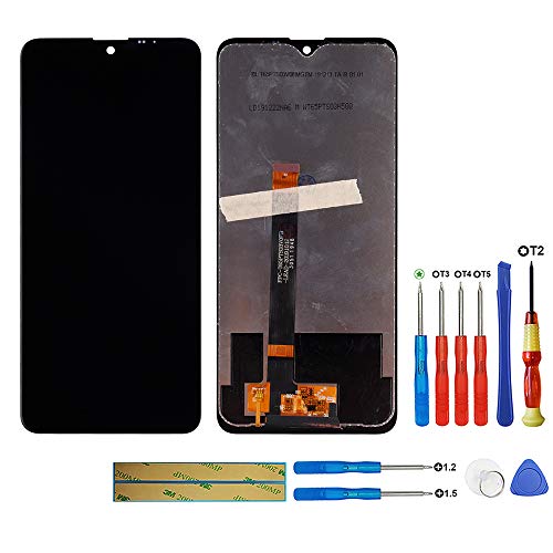 swark LCD Display Kompatibel mit LG K50S LMX540HM, LM-X540, LM-X540BMW, LMX540BMW (Schwarz Ohne Rahmen) LCD Display Touchscreen Digitizer Assembly Glas + Tools von swark