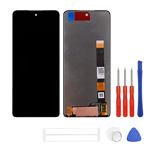 swark LCD Display Kompatibel mit Motorola Moto G200 5G (Schwarz Ohne Rahmen) Touch Screen Digitizer Display Assembly Replacement with Tools von swark