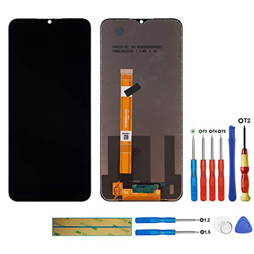 swark LCD Display Kompatibel mit Realme 5 (Schwarz Ohne Rahmen) Touch Screen Replacement + Tools von swark