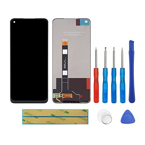 swark LCD Display Kompatibel mit Realme 8 5G (Not fit for Realme 8 4G Version) (Schwarz ohne Rahmen) Touchscreen Bildschirm Digitizer Assembly Glas + Tools von swark