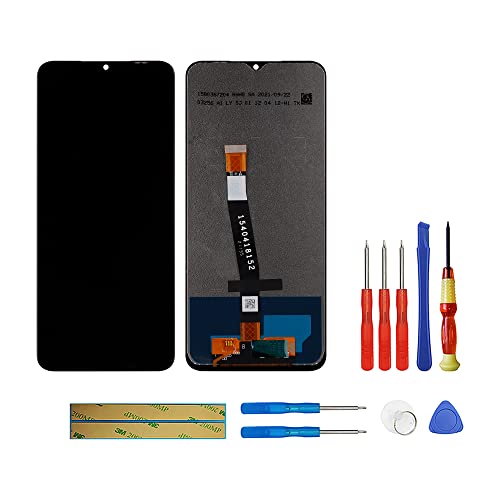 swark LCD Display Kompatibel mit Galaxy A22 5G SM-A226 (Schwarz Ohne Rahmen) Touch Screen Replacement + Tools von swark