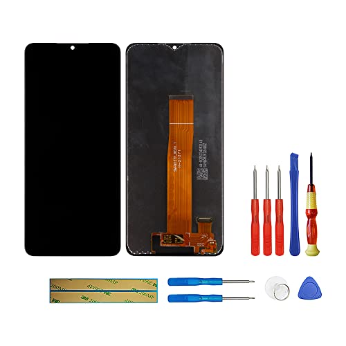 swark 6.5" LCD Display Kompatibel mit Samsung Galaxy M12 SM-M127F/DSN (Schwarz Ohne Rahmen) Touch Screen Replacement + Tools von swark