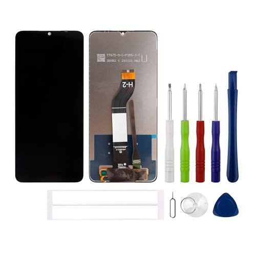 swark LCD Display Kompatibel mit Xiaomi Poco C65 /Redmi 13C 6.74 inch 23100RN82L, 23106RN0DA (Schwarz Ohne Rahmen) LCD Display Touchscreen Replacement + Tools von swark