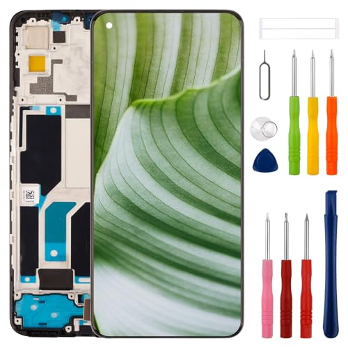swark [Mit Rahmen] Neu Neue TFT LCD Touch Screen Digitizer Montage für Realme GT Master Edition LCD Display Touchscreen mit aufgerüstetem Reparaturwerkzeugsatz-Keine Fingerabdruckfunktion von swark