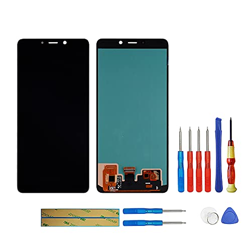 swark OLED Kompatibel mit Samsung Galaxy A9 2018 SM-A920 (Schwarz Ohne Rahmen) LCD Display Touch Screen Replacement + Tools von swark