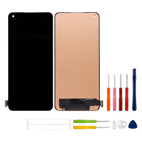 swark TFT Display 6,55" Kompatibel mit One-Plus 8T 1+8T (Schwarz Ohne Rahmen)(No Fingerprint) LCD Display Touchscreen Replacement + Tools von swark