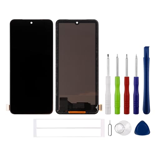 swark TFT Display Kompatibel mit Redmi Note 12S 4G 2303CRA44A, 23030RAC7Y, 2303ERA42L (Schwarz Ohne Rahmen) (No Fingerprint) LCD Display Touchscreen Replacement + Tools von swark