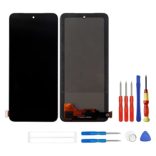 swark TFT Kompatibel mit Redmi Note 11 (Schwarz ohne Rahmen) LCD Display Touchscreen Bildschirm Digitizer Assembly Glas + Tools von swark